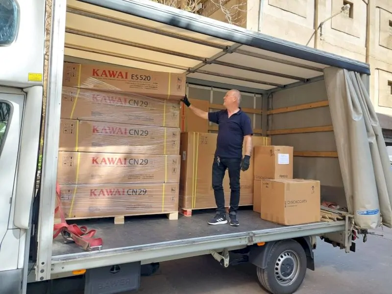 Kawai digitális pianínó szállítmány